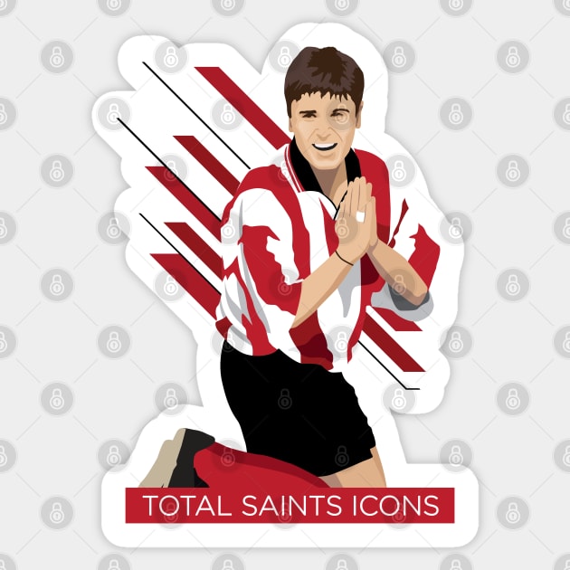 The Great Escape Sticker by Total Saints Icons